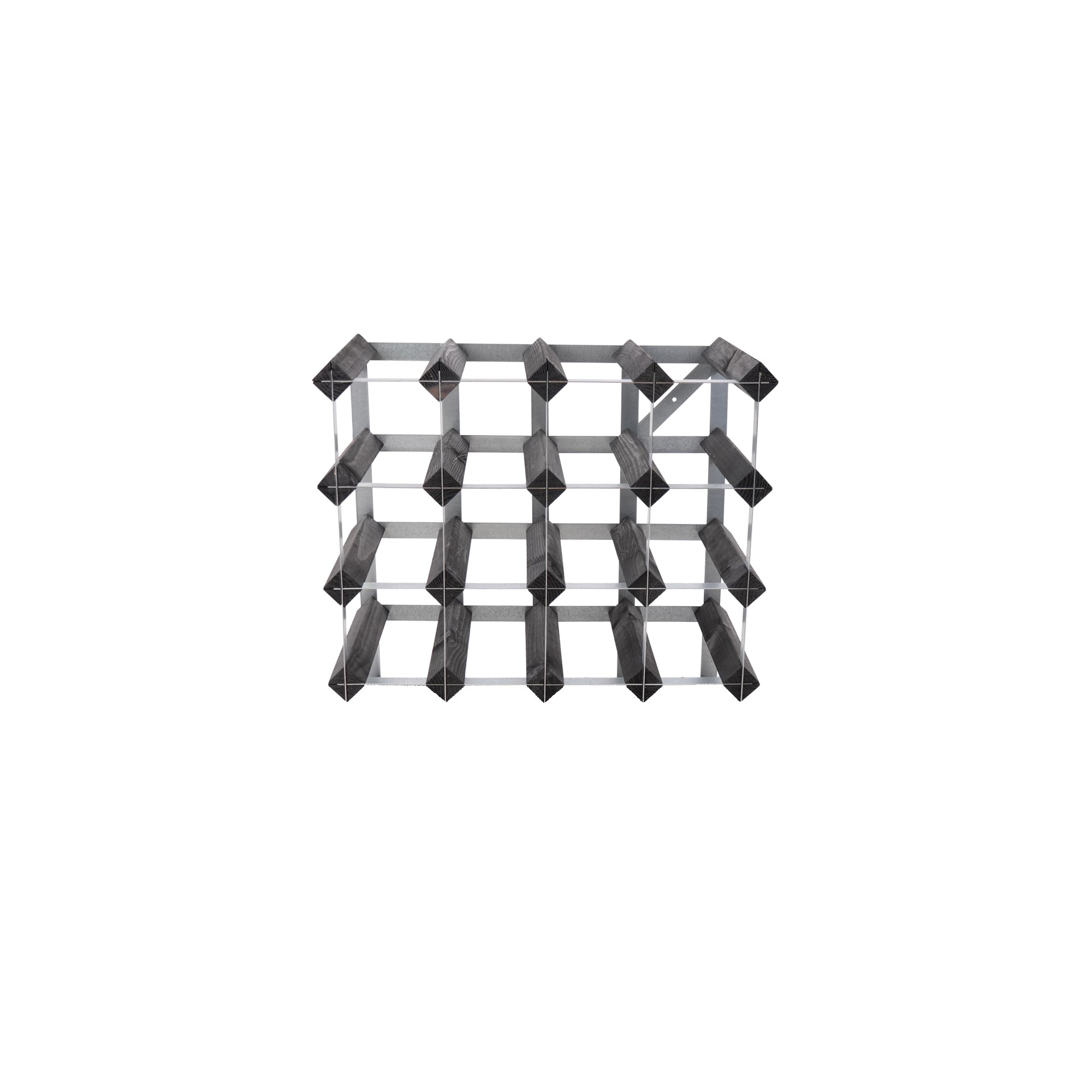 Vinreol, 16 flasker - sort ask